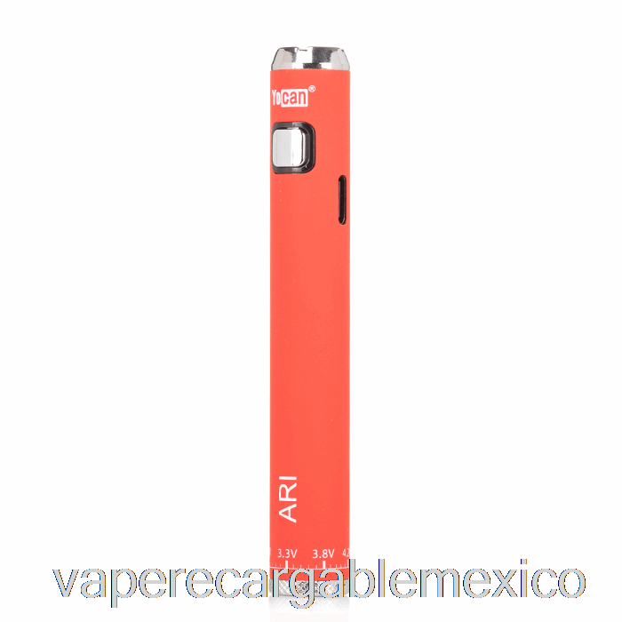 Vaporizador Recargable Yocan Ari 650mah Batería Rojo
